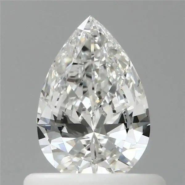 0.5 Carat Natural Pear Diamond