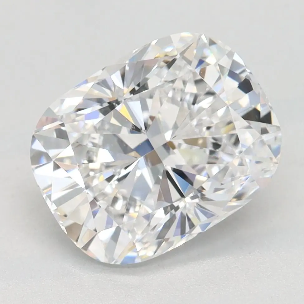 2.52 Carat Lab Grown Elongated cushion Diamond