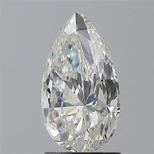 1.79 Carat Natural Pear Diamond