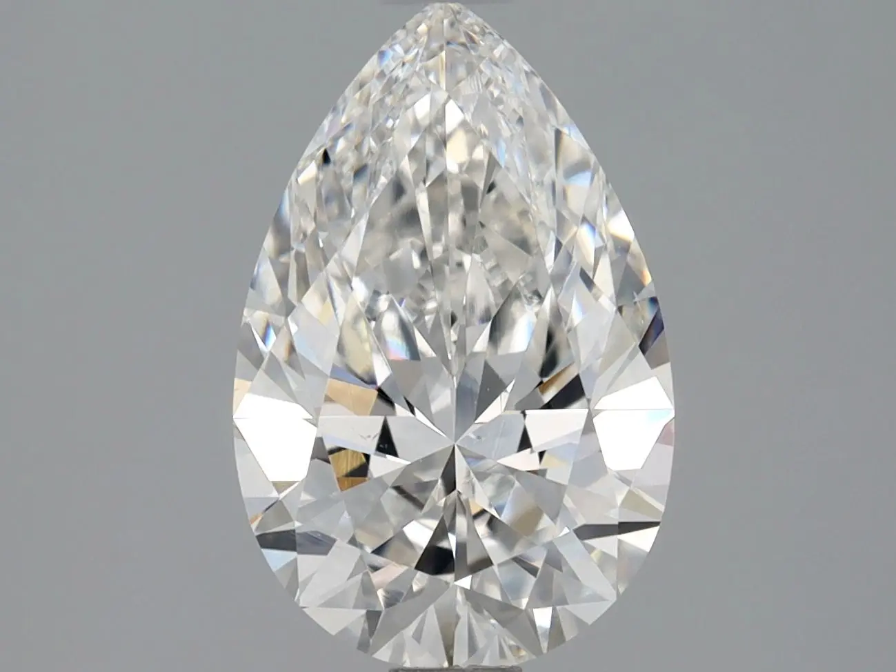 1.7 Carat Natural Pear Diamond