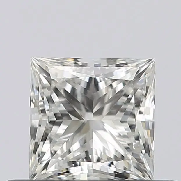 0.5 Carat Natural Princess Diamond