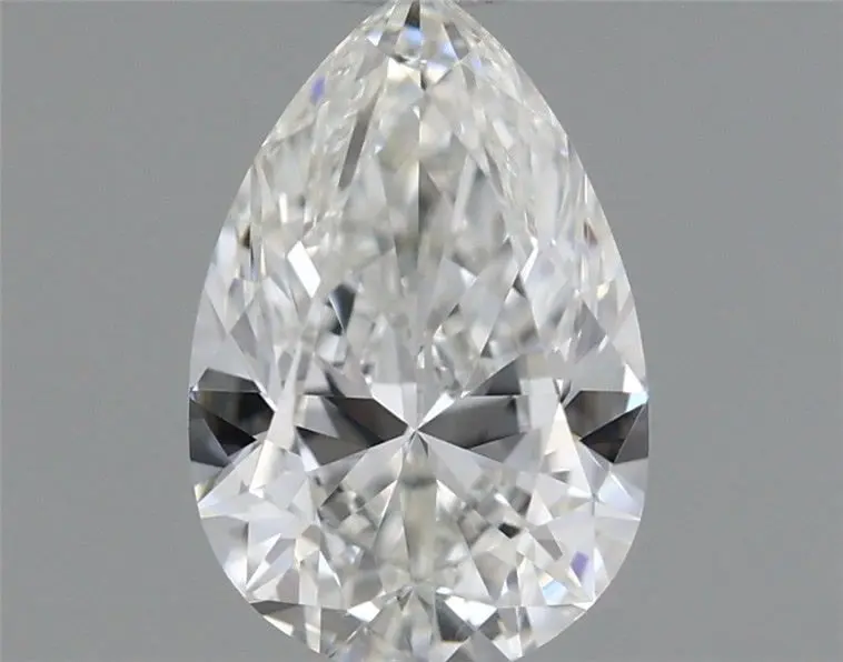 0.5 Carat Natural Pear Diamond