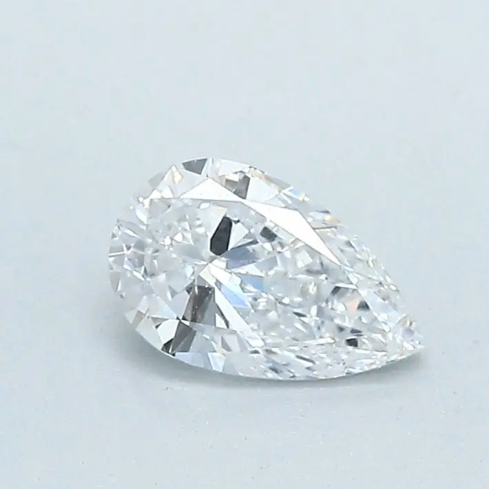0.5 Carat Natural Pear Diamond