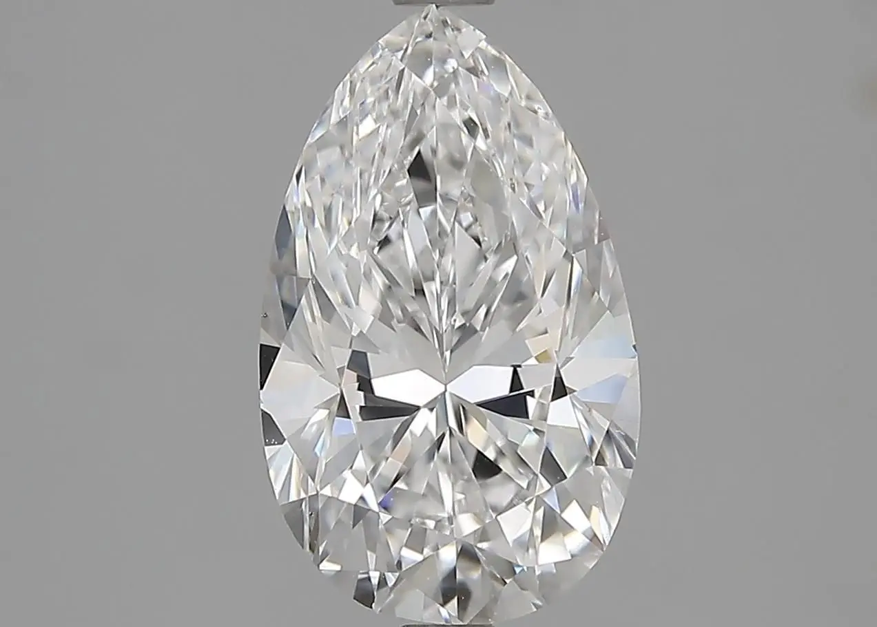 2.05 Carat Natural Pear Diamond
