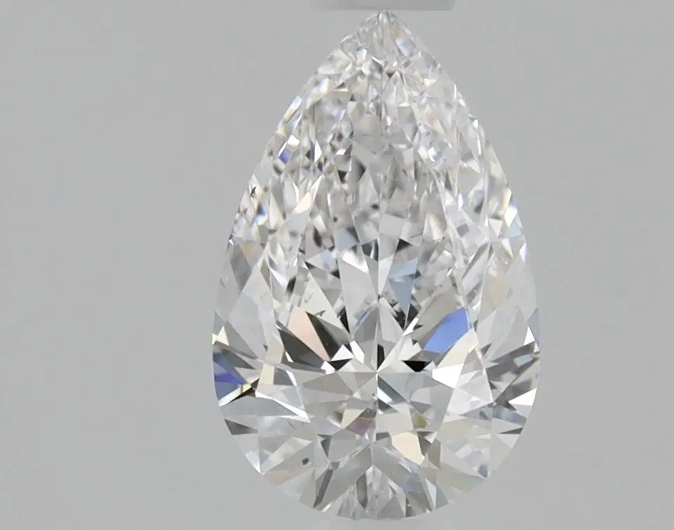 0.5 Carat Natural Pear Diamond