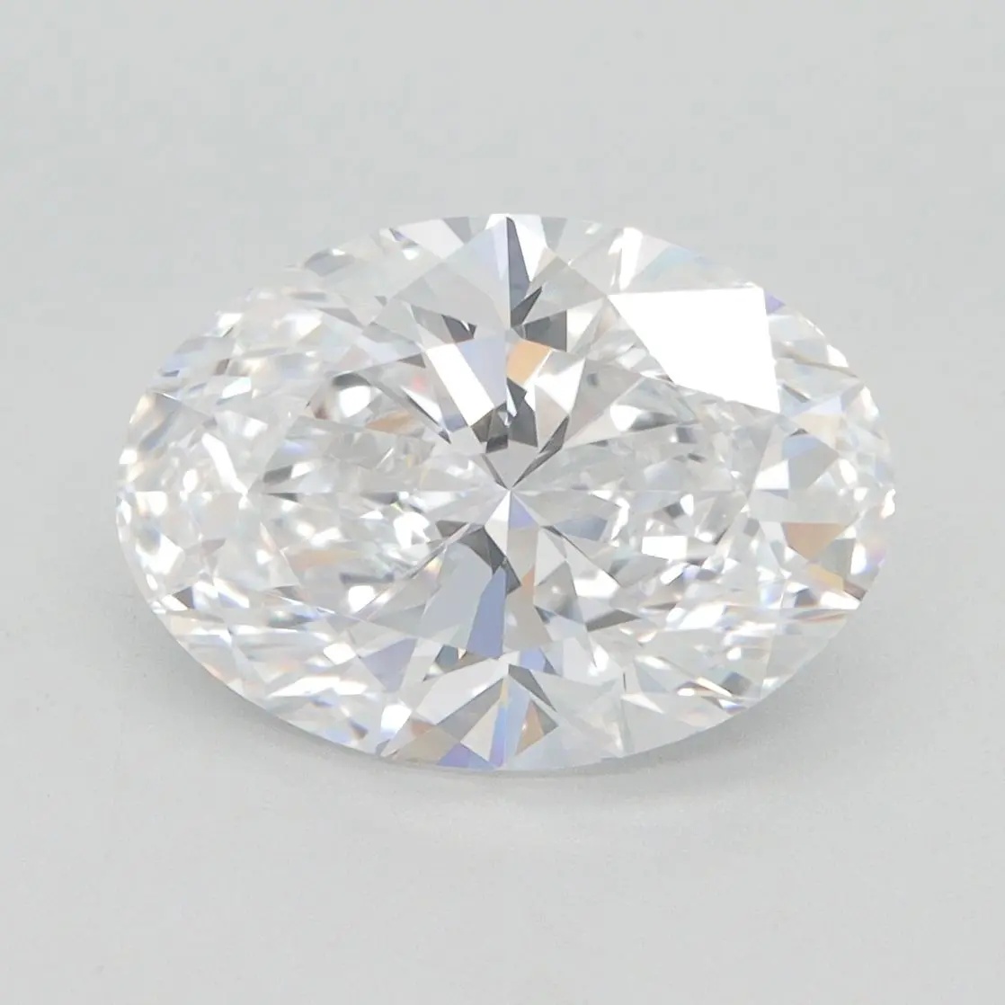 3.05 Carat Lab Grown Oval Diamond