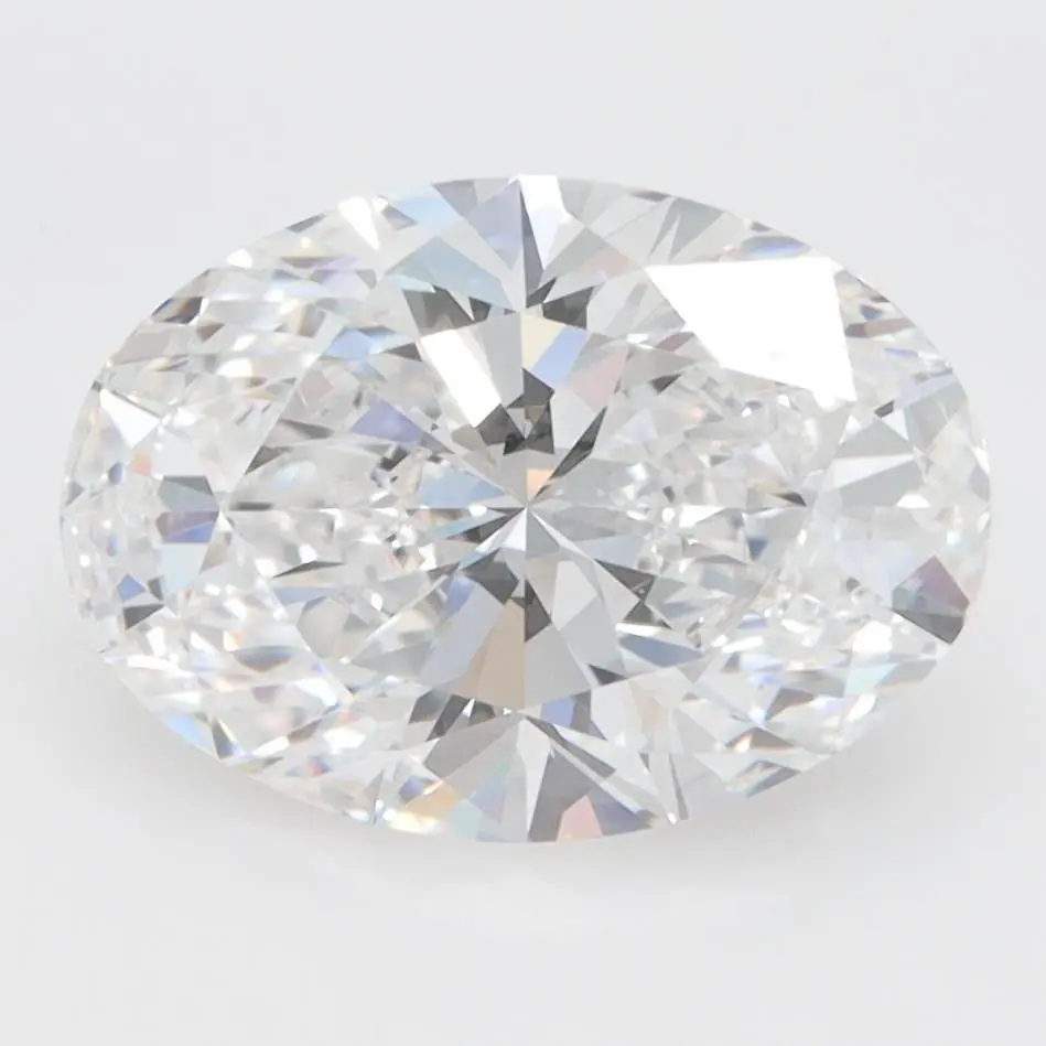 3.08 Carat Lab Grown Oval Diamond