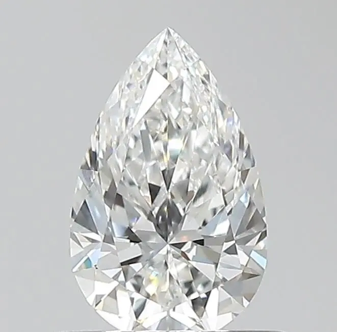 0.55 Carat Natural Pear Diamond