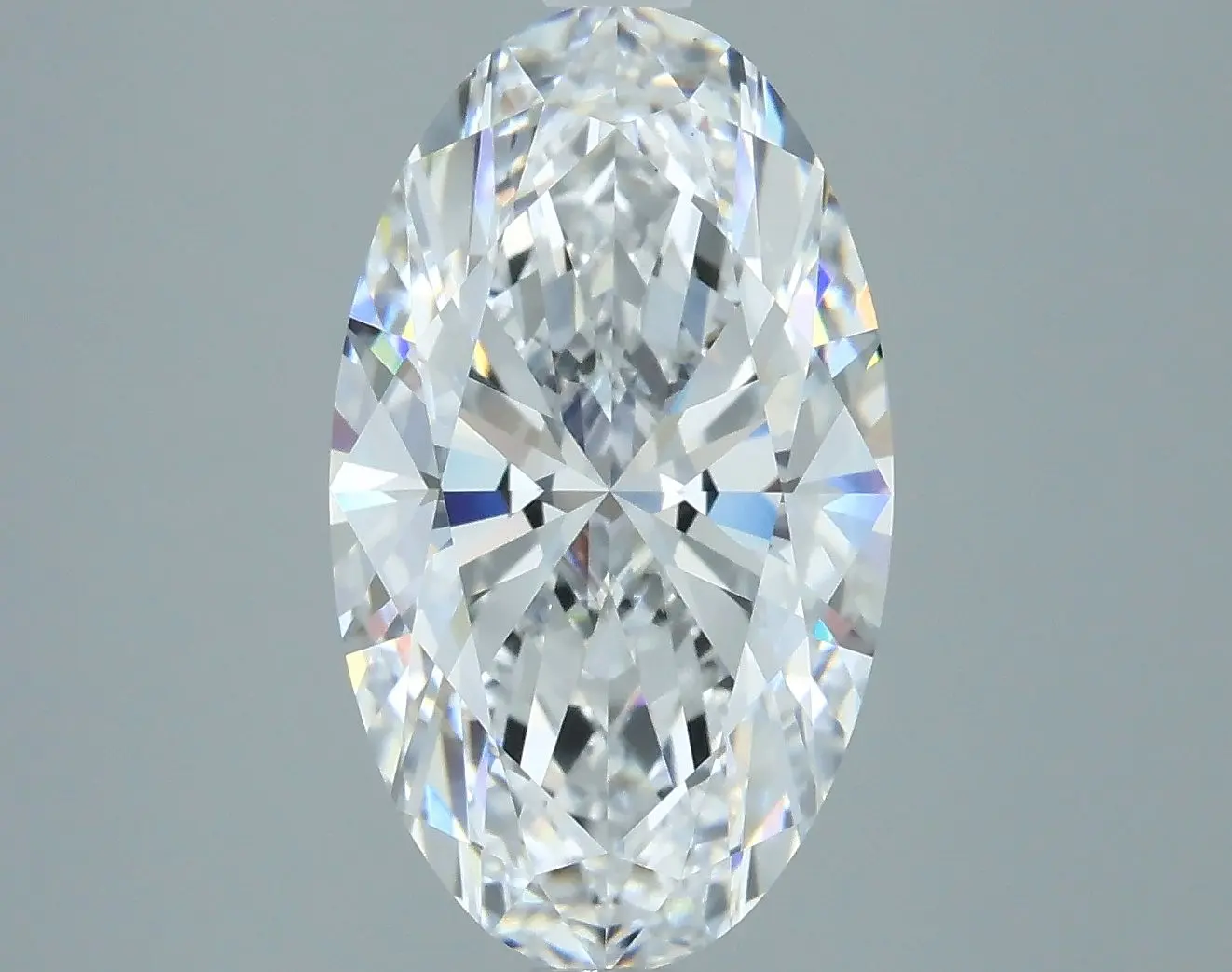 3.08 Carat Lab Grown Oval Diamond
