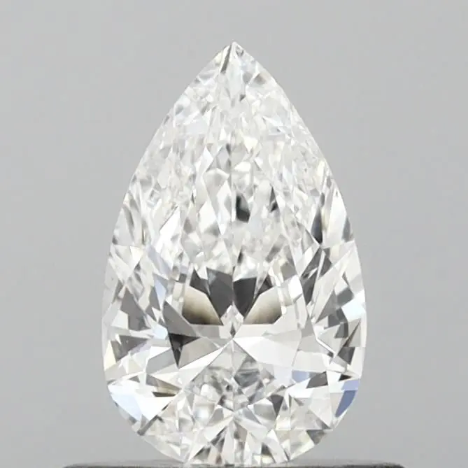 0.5 Carat Natural Pear Diamond