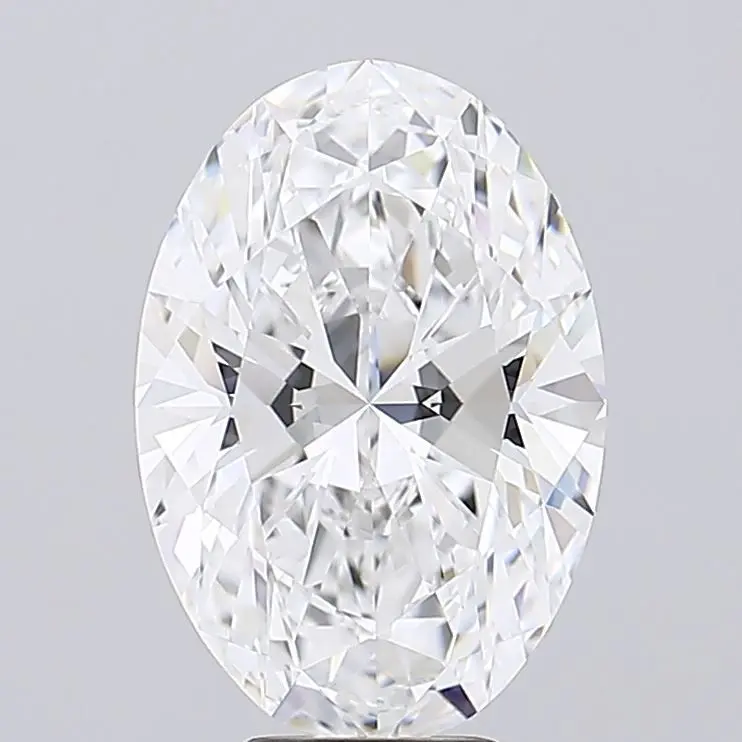 6.74 Carat Lab Grown Oval Diamond