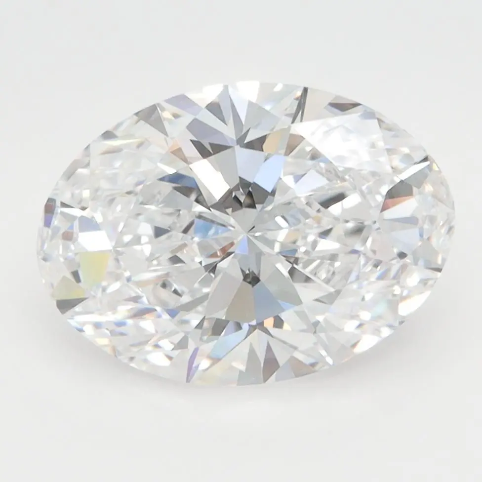 3.1 Carat Lab Grown Oval Diamond