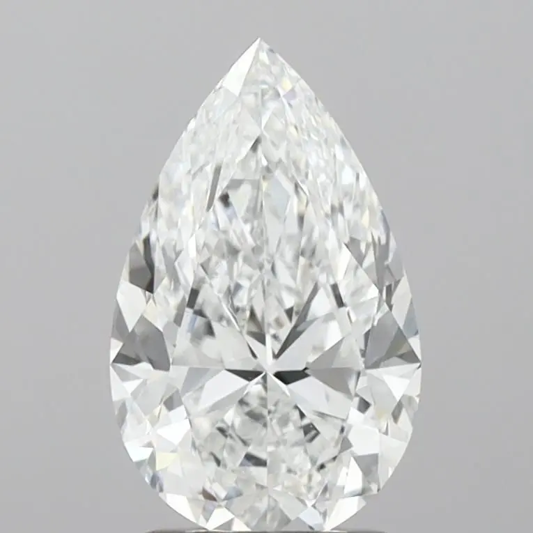 2.02 Carat Natural Pear Diamond