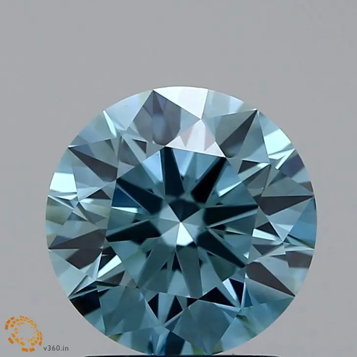 1.53 Carat Lab Grown Round Diamond