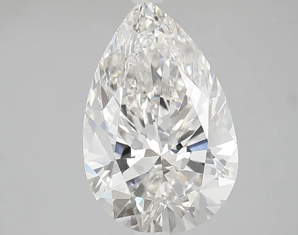 3.34 Carat Lab Grown Pear Diamond