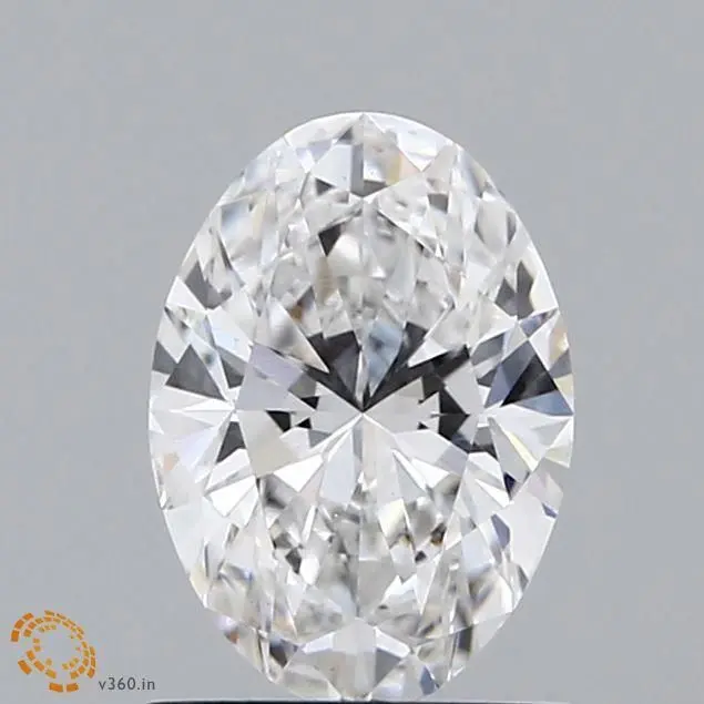 1.04 Carat Lab Grown Oval Diamond