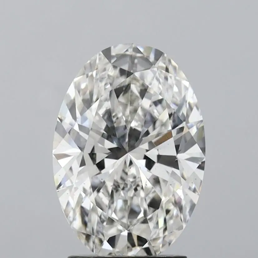 2.57 Carat Lab Grown Oval Diamond