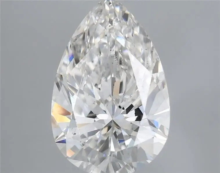 2.51 Carat Lab Grown Pear Diamond