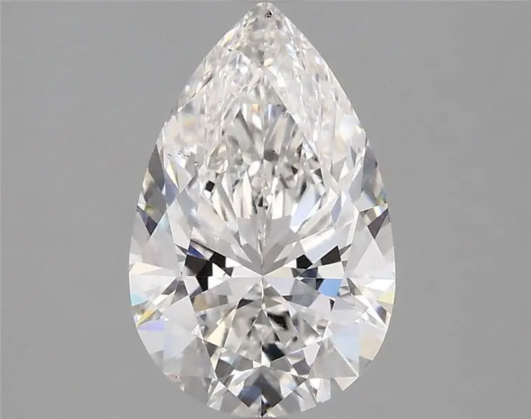 1.85 Carat Lab Grown Pear Diamond
