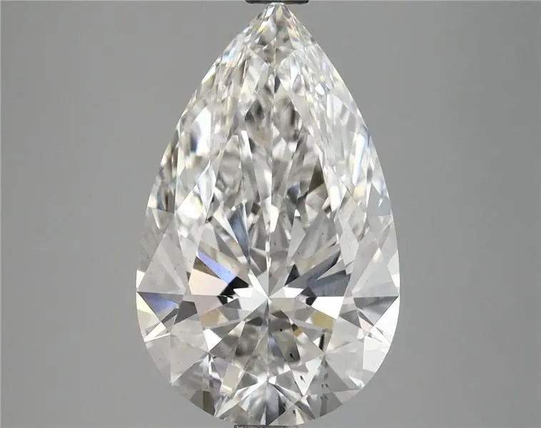 3.69 Carat Lab Grown Pear Diamond