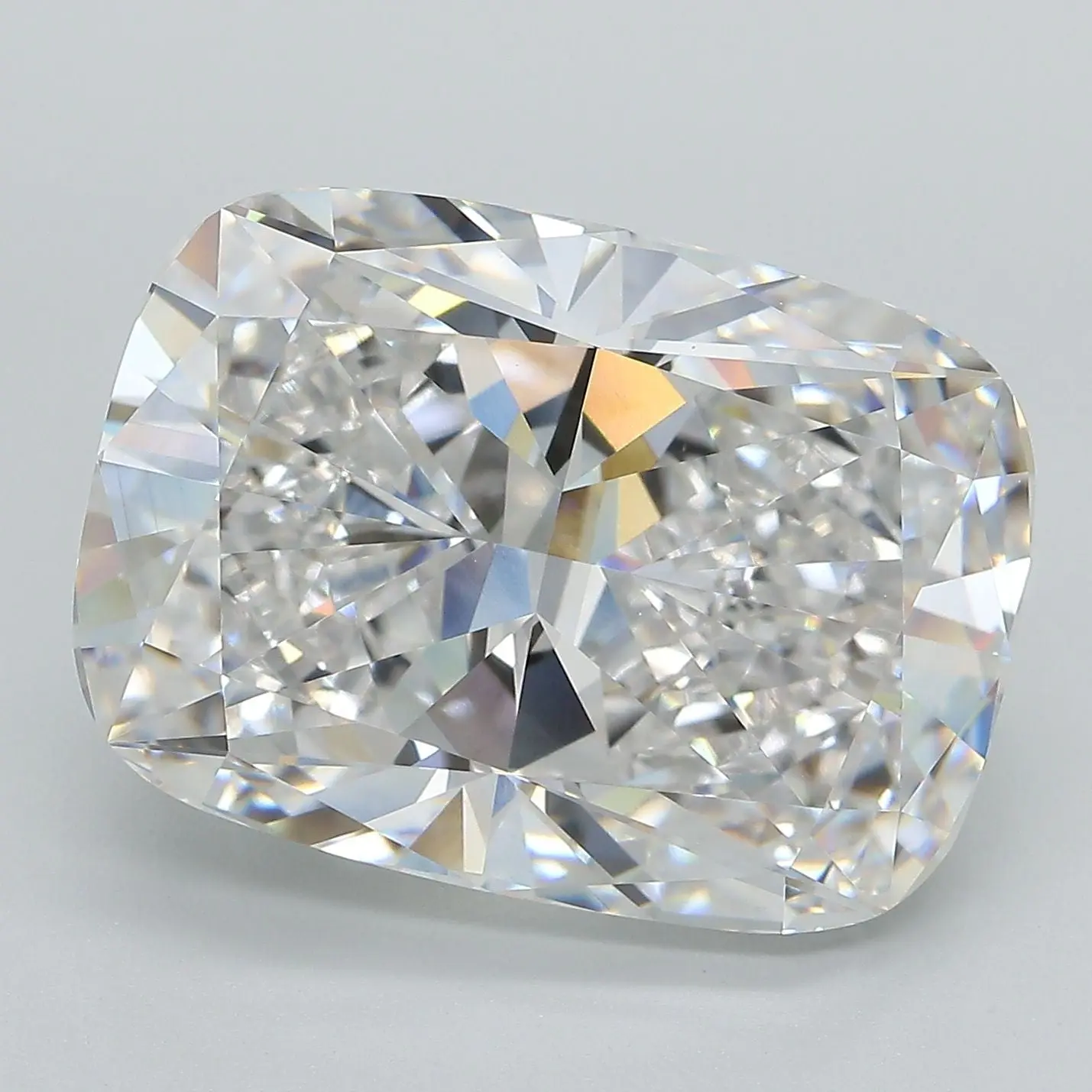 14.08 Carat Lab Grown Elongated cushion Diamond