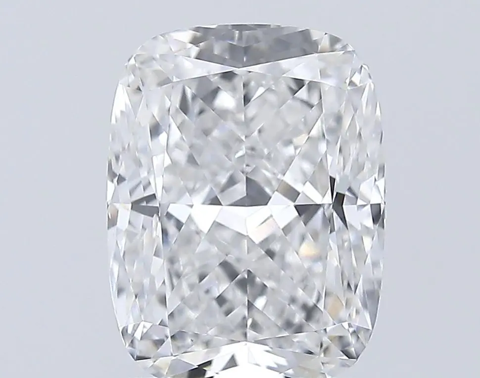 2.57 Carat Lab Grown Elongated cushion Diamond