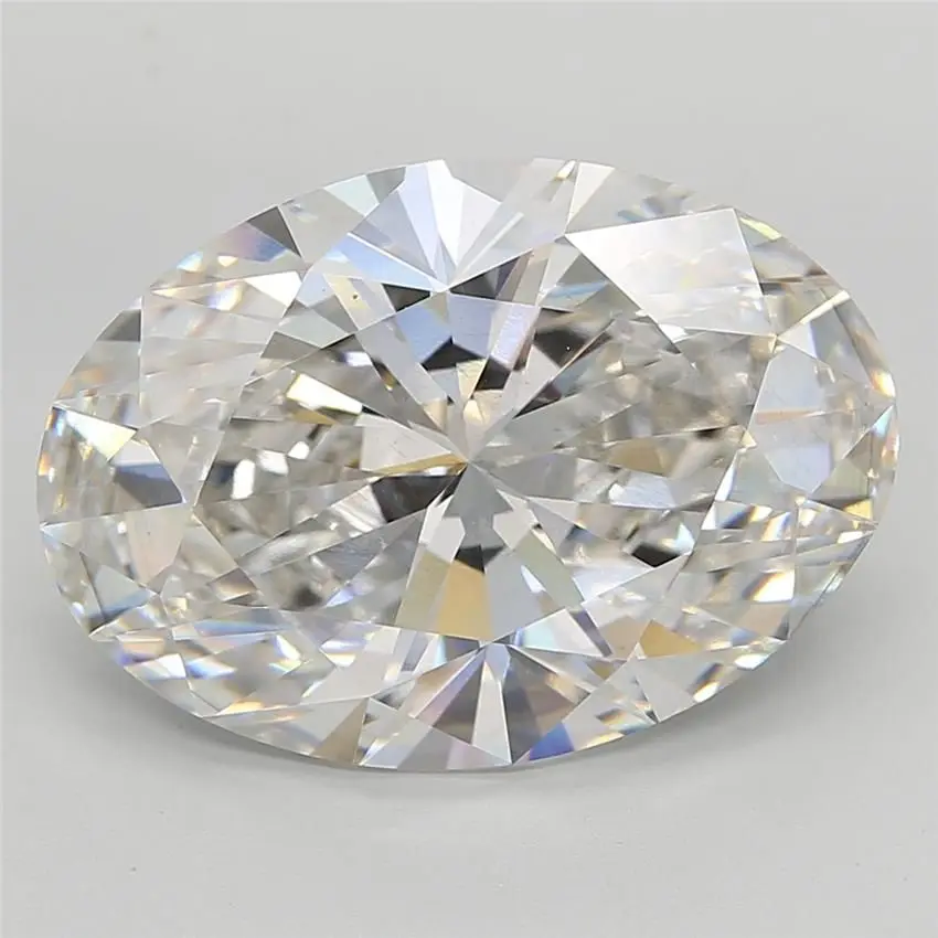 14.08 Carat Lab Grown Oval Diamond