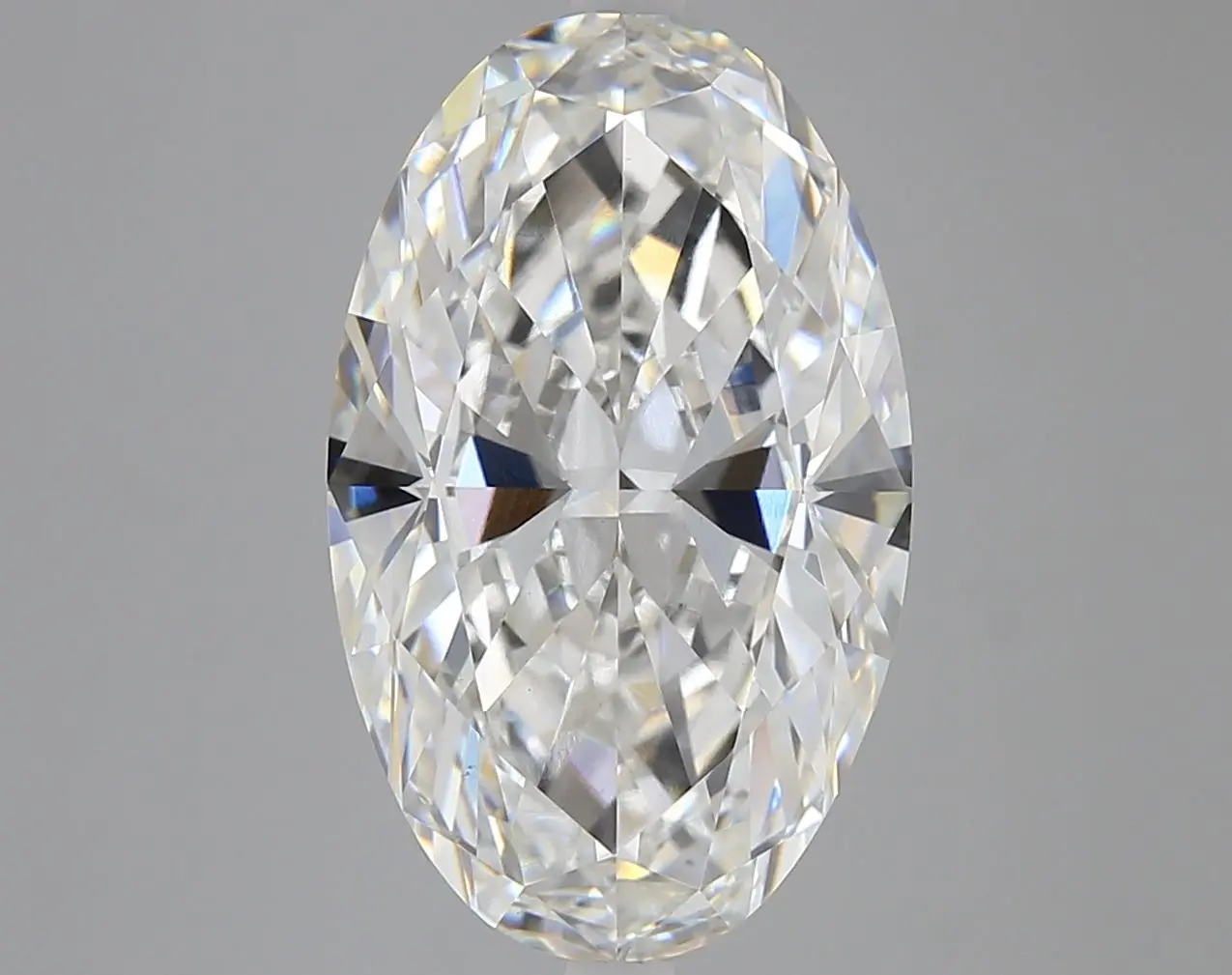 7.01 Carat Lab Grown Oval Diamond