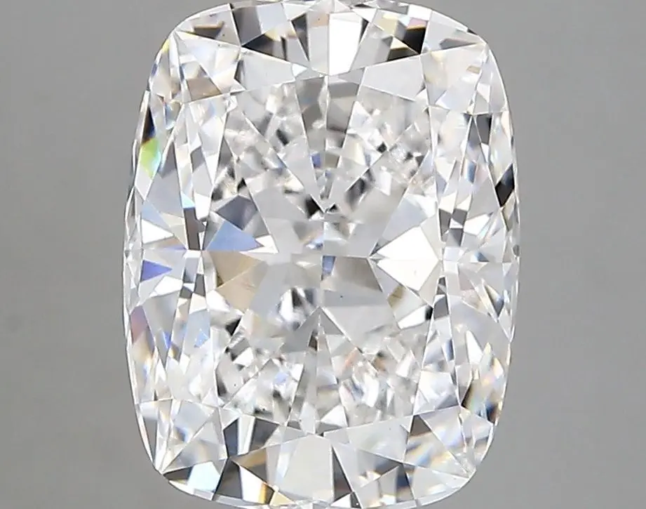 3.46 Carat Lab Grown Elongated cushion Diamond