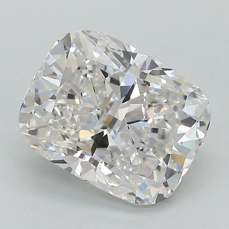 3.71 Carat Lab Grown Elongated cushion Diamond