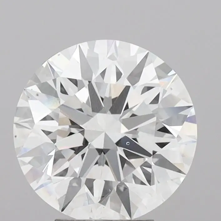 5.09 Carat Lab Grown Round Diamond