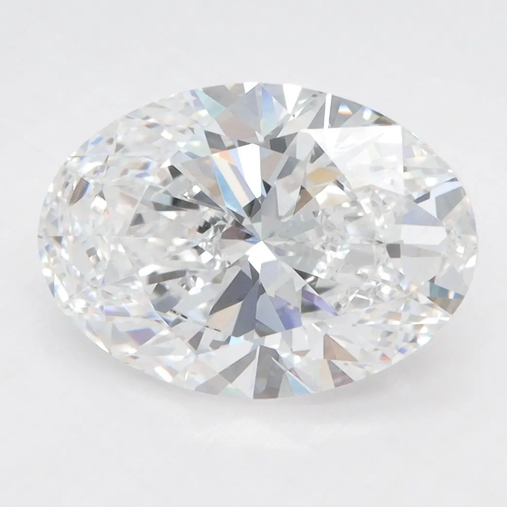 4 Carat Lab Grown Oval Diamond