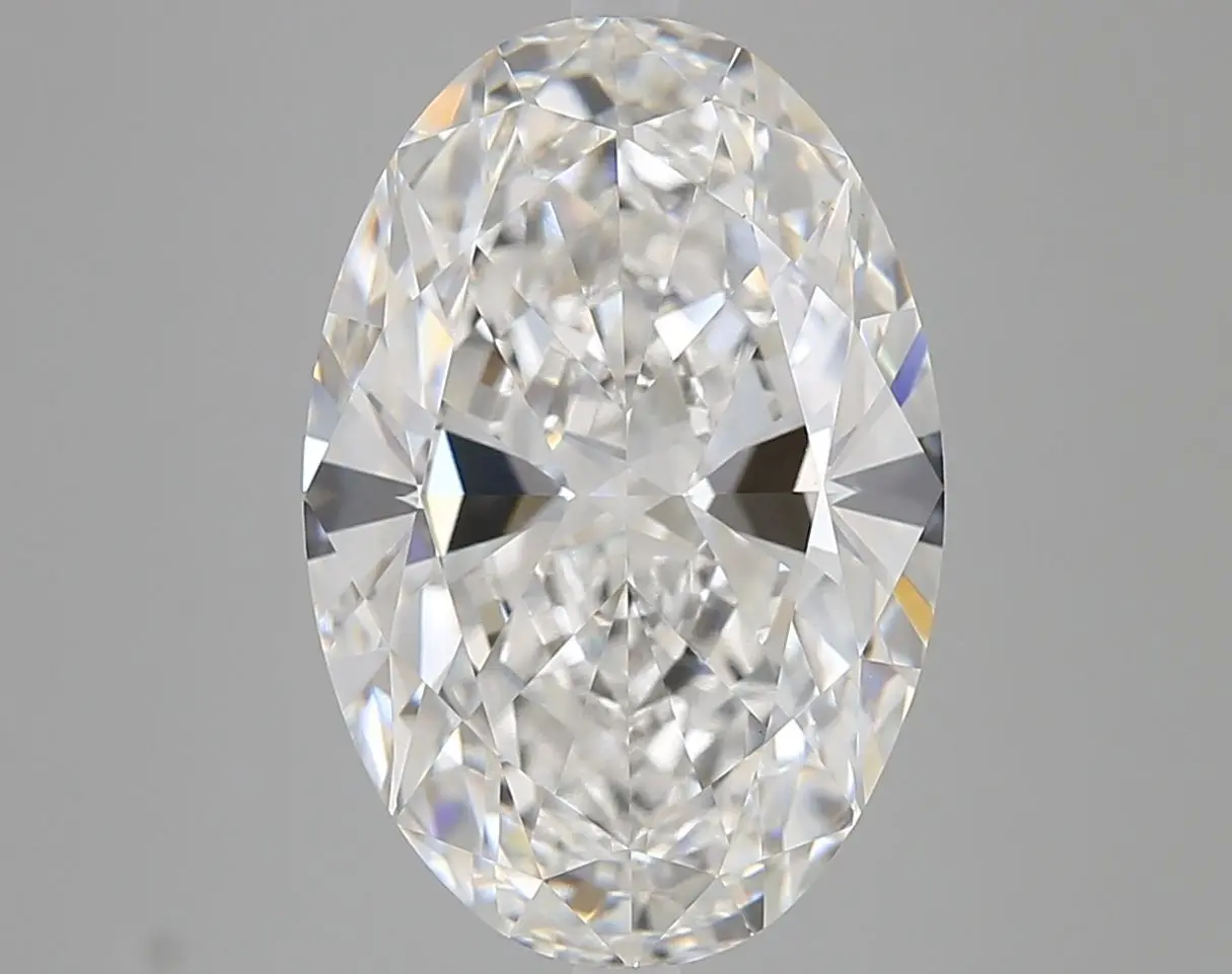 7.01 Carat Lab Grown Oval Diamond