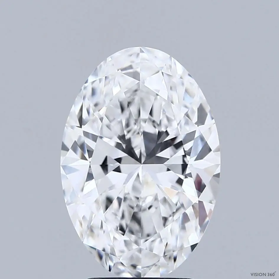 3.09 Carat Lab Grown Oval Diamond