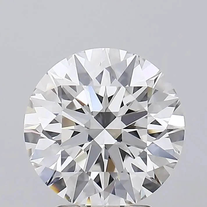 3.38 Carat Lab Grown Round Diamond