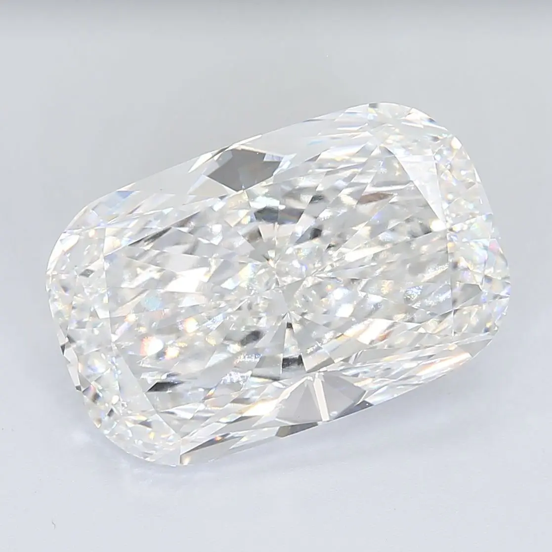 15.02 Carat Lab Grown Elongated cushion Diamond