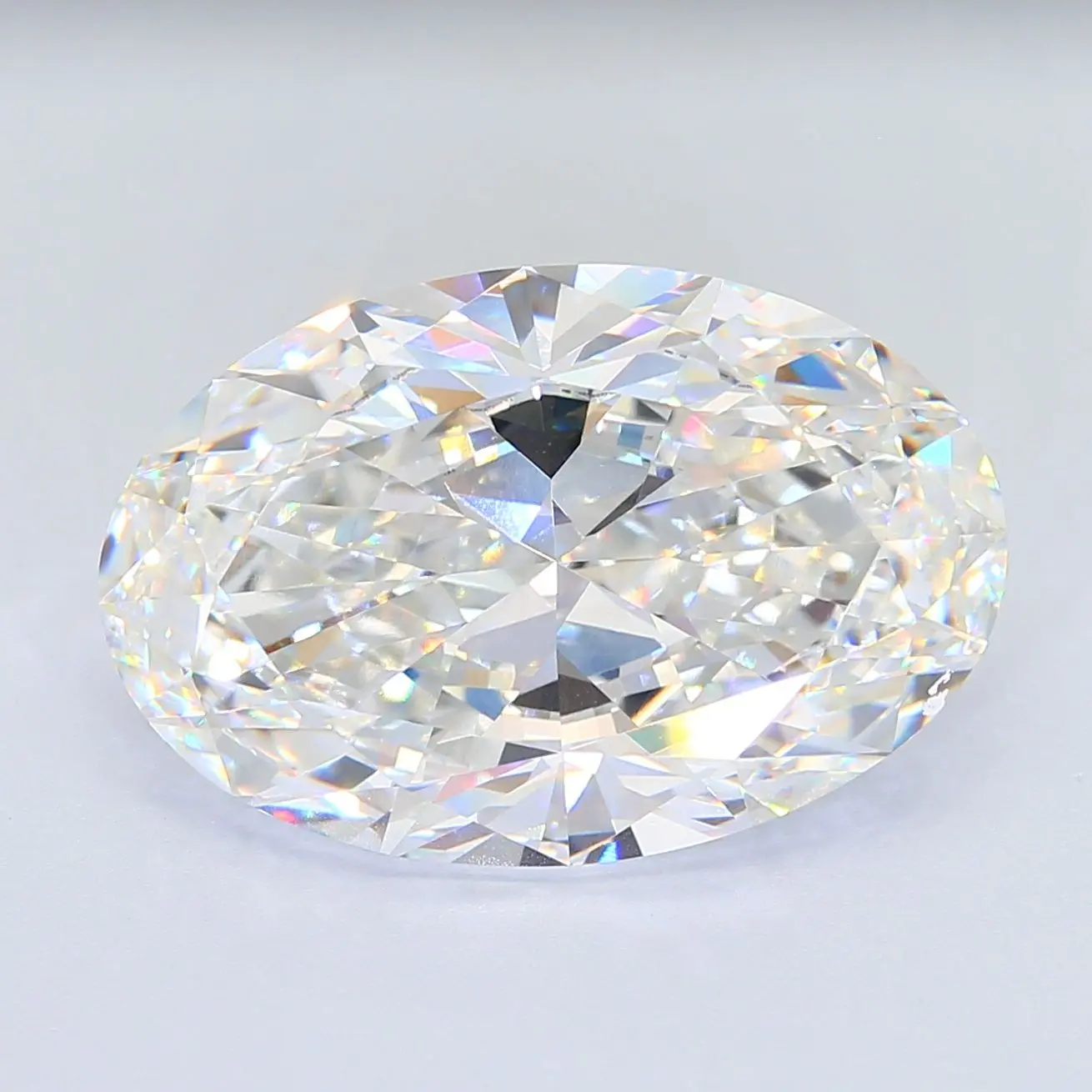 15.05 Carat Lab Grown Oval Diamond
