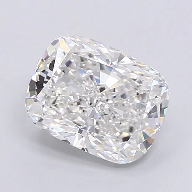 3.12 Carat Lab Grown Elongated cushion Diamond