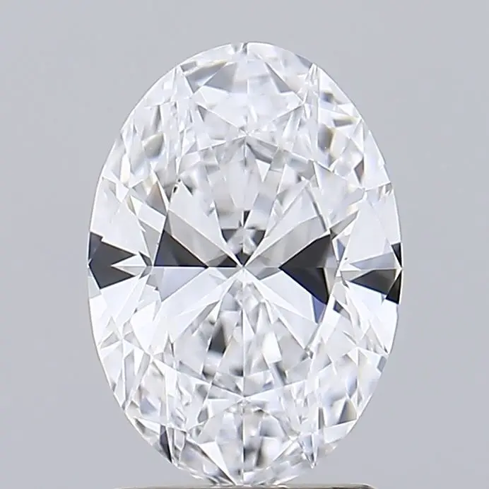1.6 Carat Lab Grown Oval Diamond