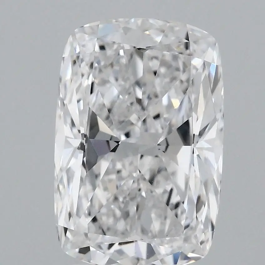 3.12 Carat Lab Grown Elongated cushion Diamond