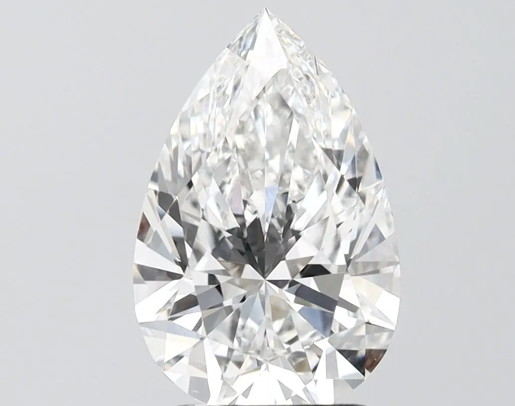 2.6 Carat Lab Grown Pear Diamond