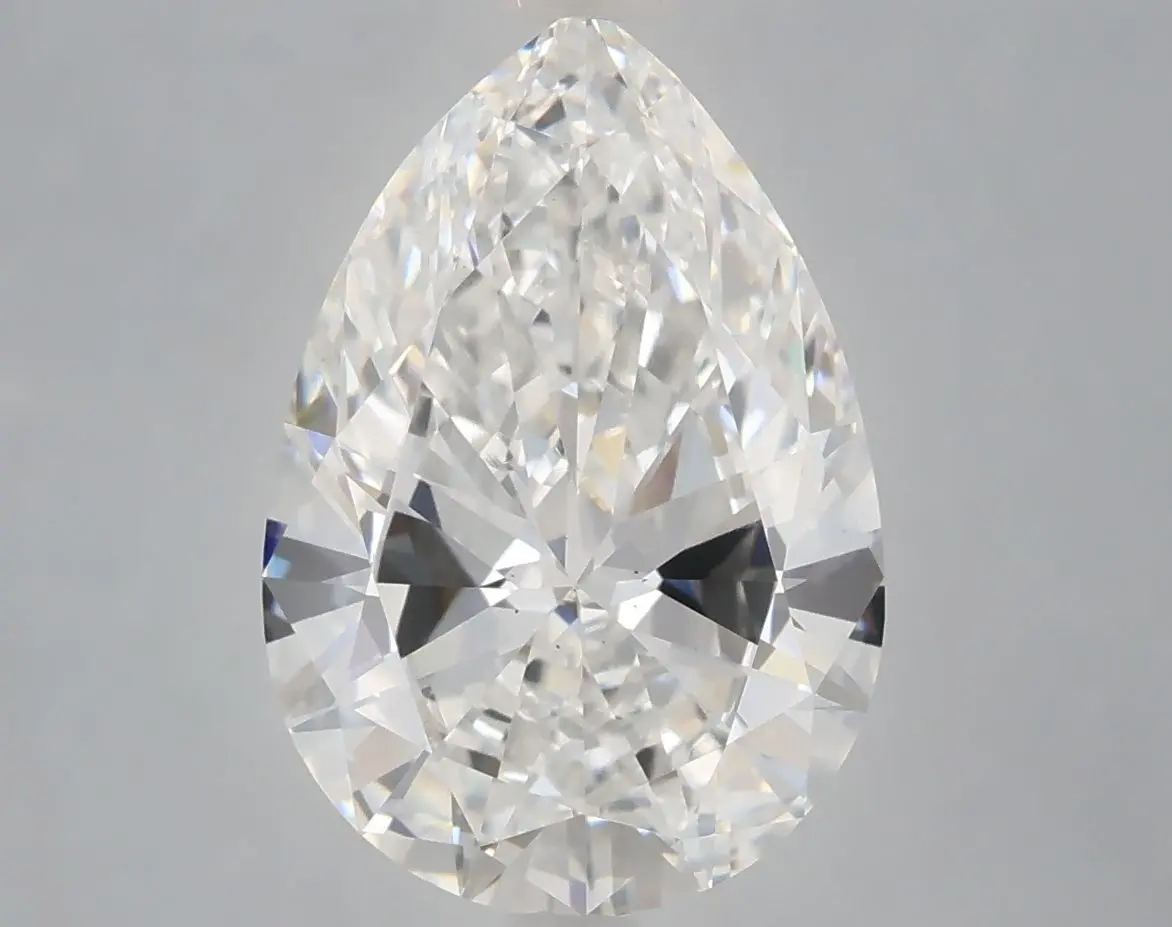 2.51 Carat Lab Grown Pear Diamond