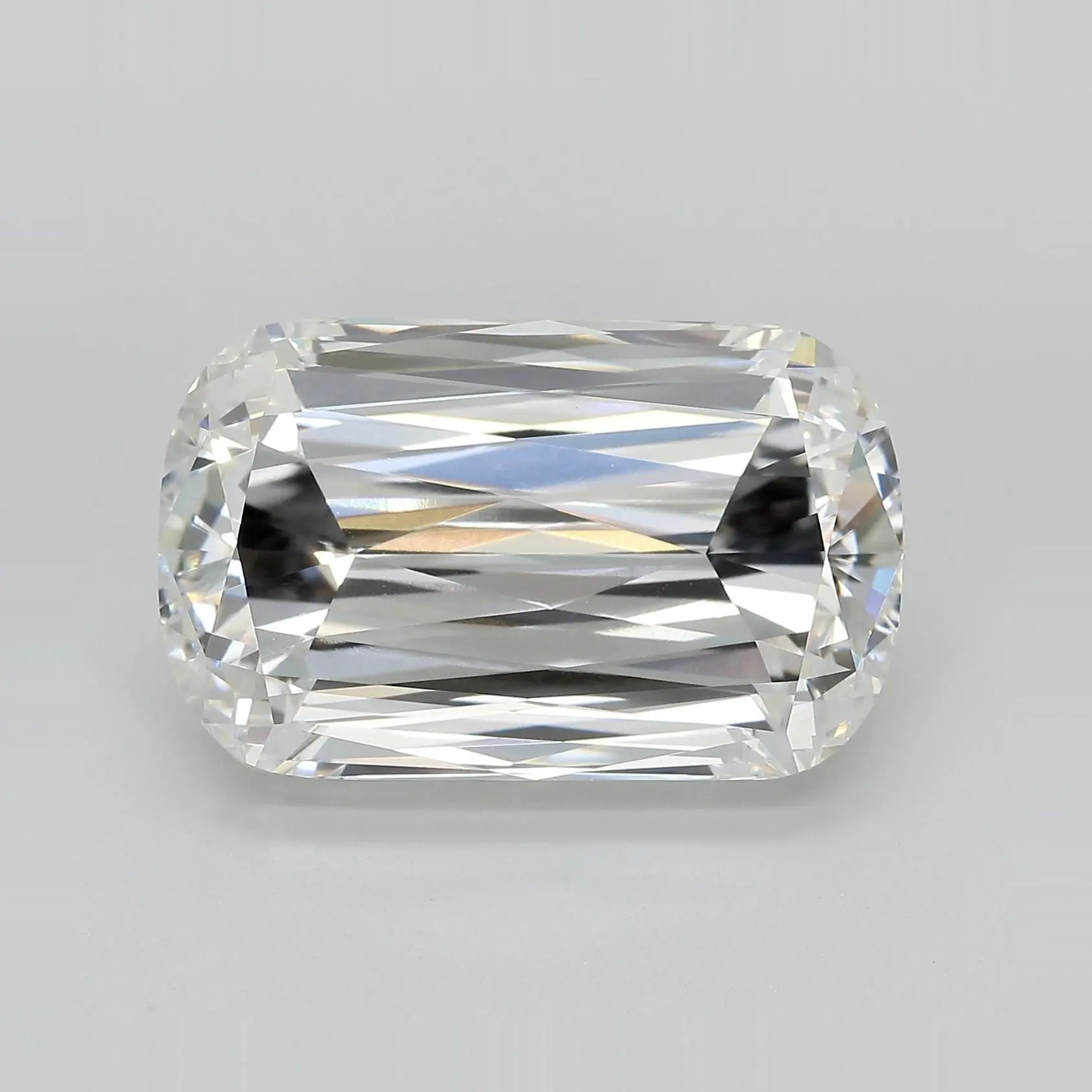 15.17 Carat Lab Grown Elongated cushion Diamond