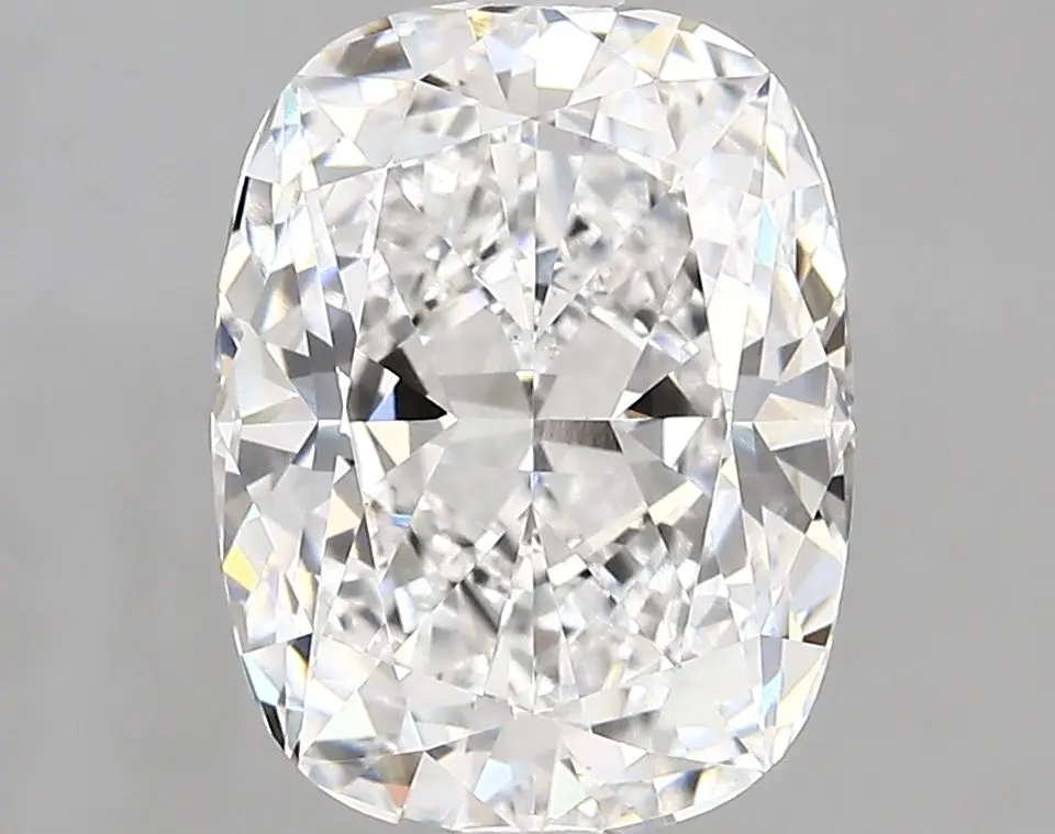 3.71 Carat Lab Grown Elongated cushion Diamond