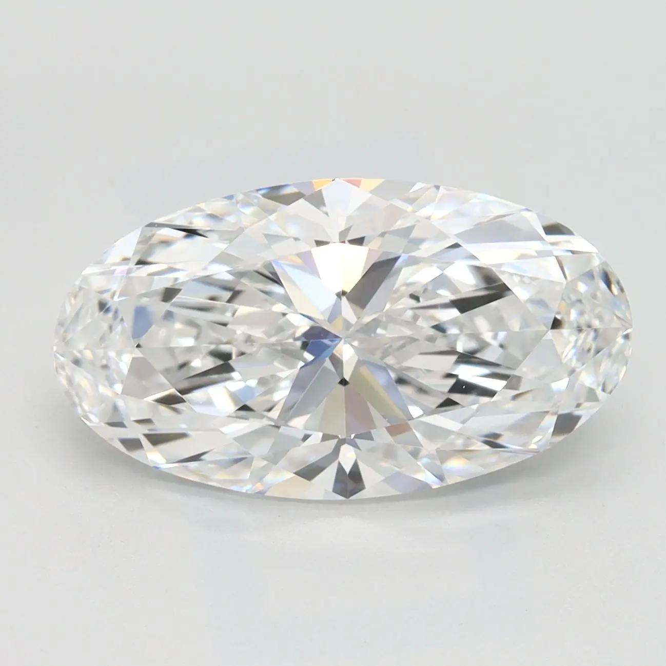 3.05 Carat Lab Grown Oval Diamond
