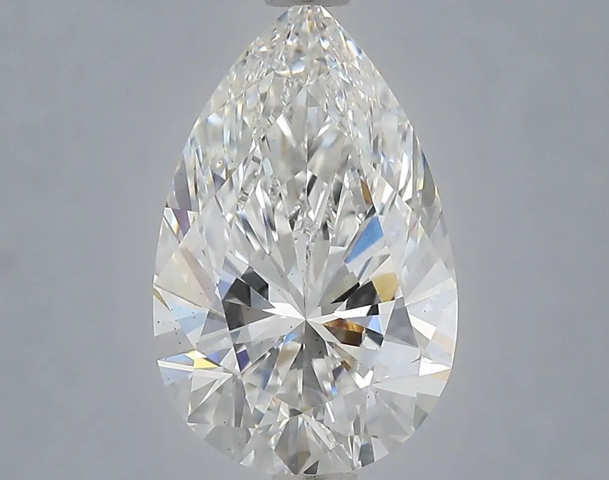 2.5 Carat Lab Grown Pear Diamond