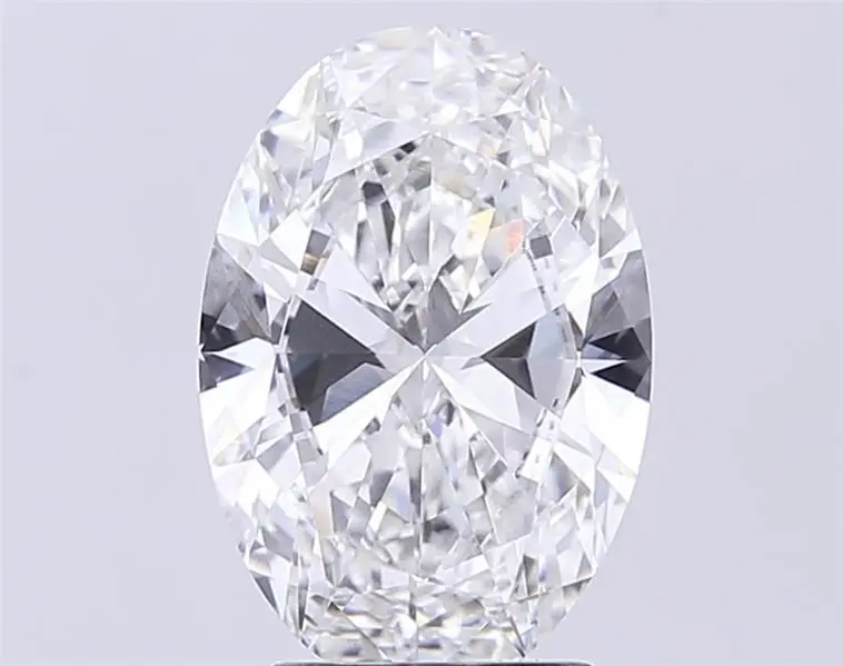 3.02 Carat Lab Grown Oval Diamond