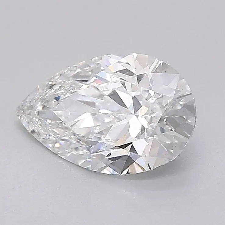 2.01 Carat Lab Grown Pear Diamond