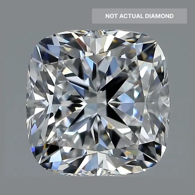 9.04 Carat Lab Grown Elongated cushion Diamond