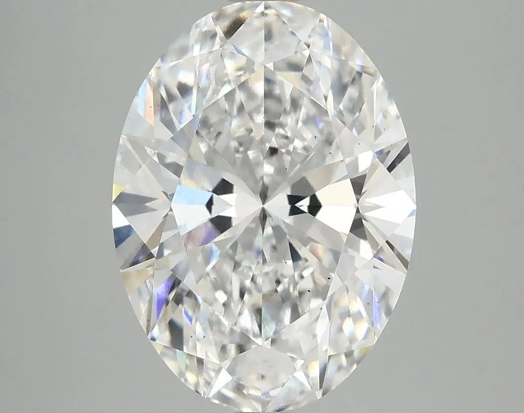 3.95 Carat Lab Grown Oval Diamond